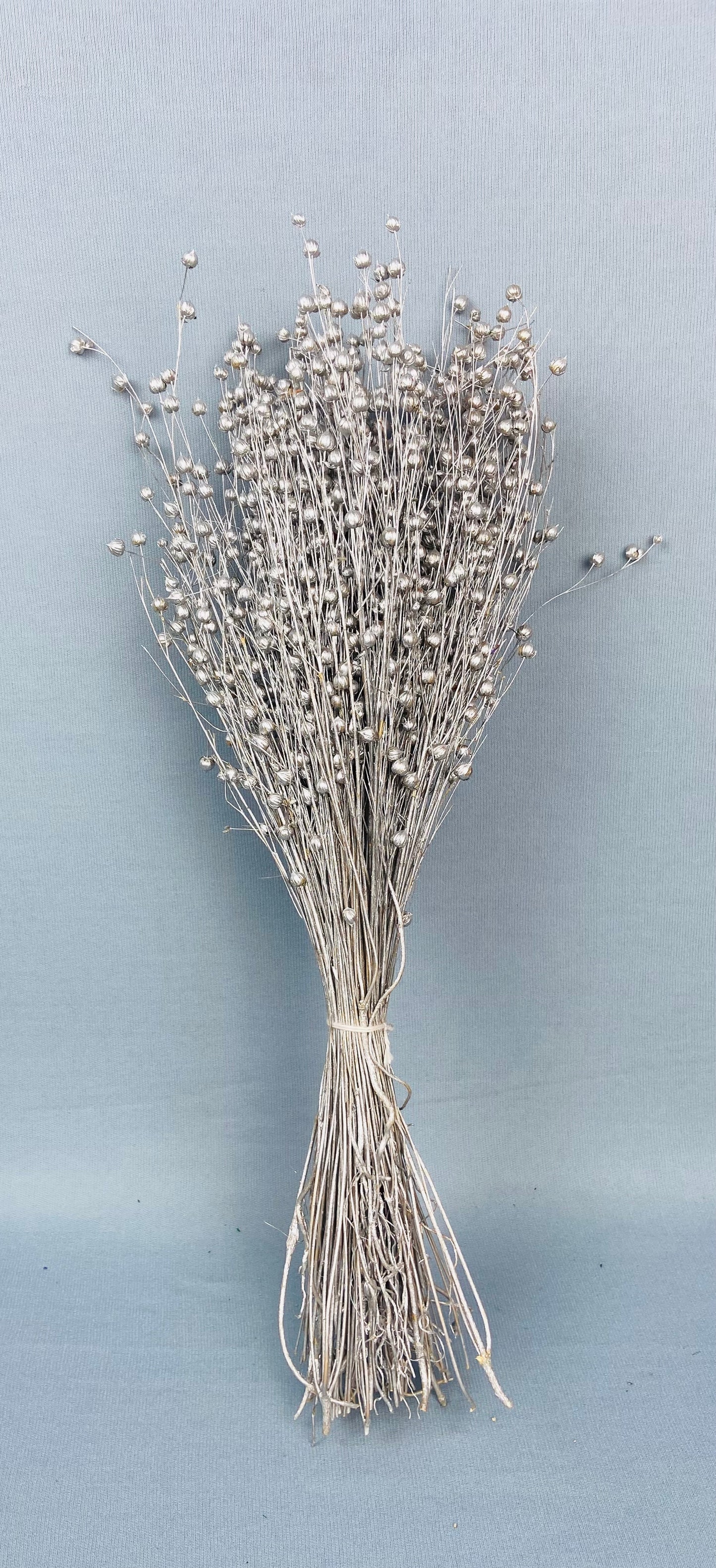 Lino Grass Bunch - Silver