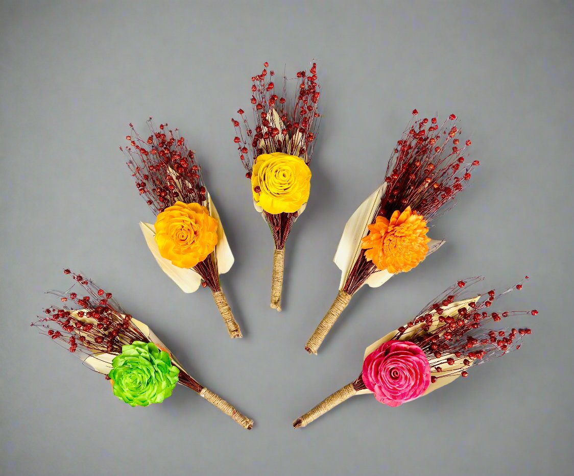 Handcrafted Blossom Set - Set of 5