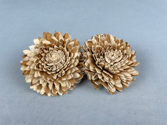 Sola Disco Zinia Flower (7 Pieces) - Natural