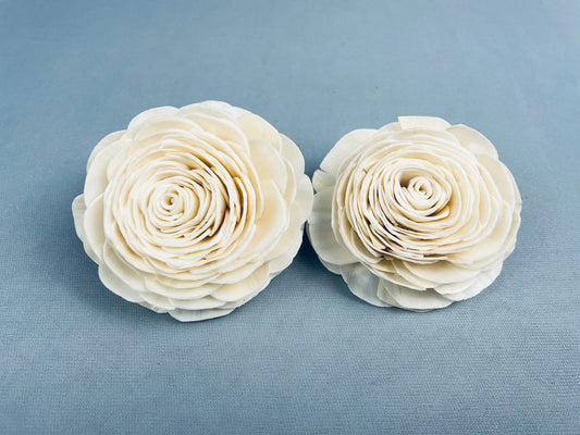 Sola Beauty Rose Flower (7 Pieces) - Natural White