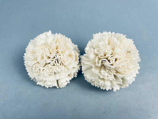 Sola Carnish Flower (7 Pieces) - Natural White